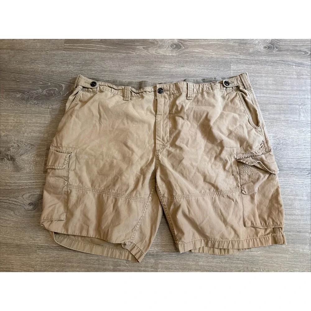 Polo Ralph Lauren Cargo Shorts Men's 50B Big Military Surplus Utility Khaki 10